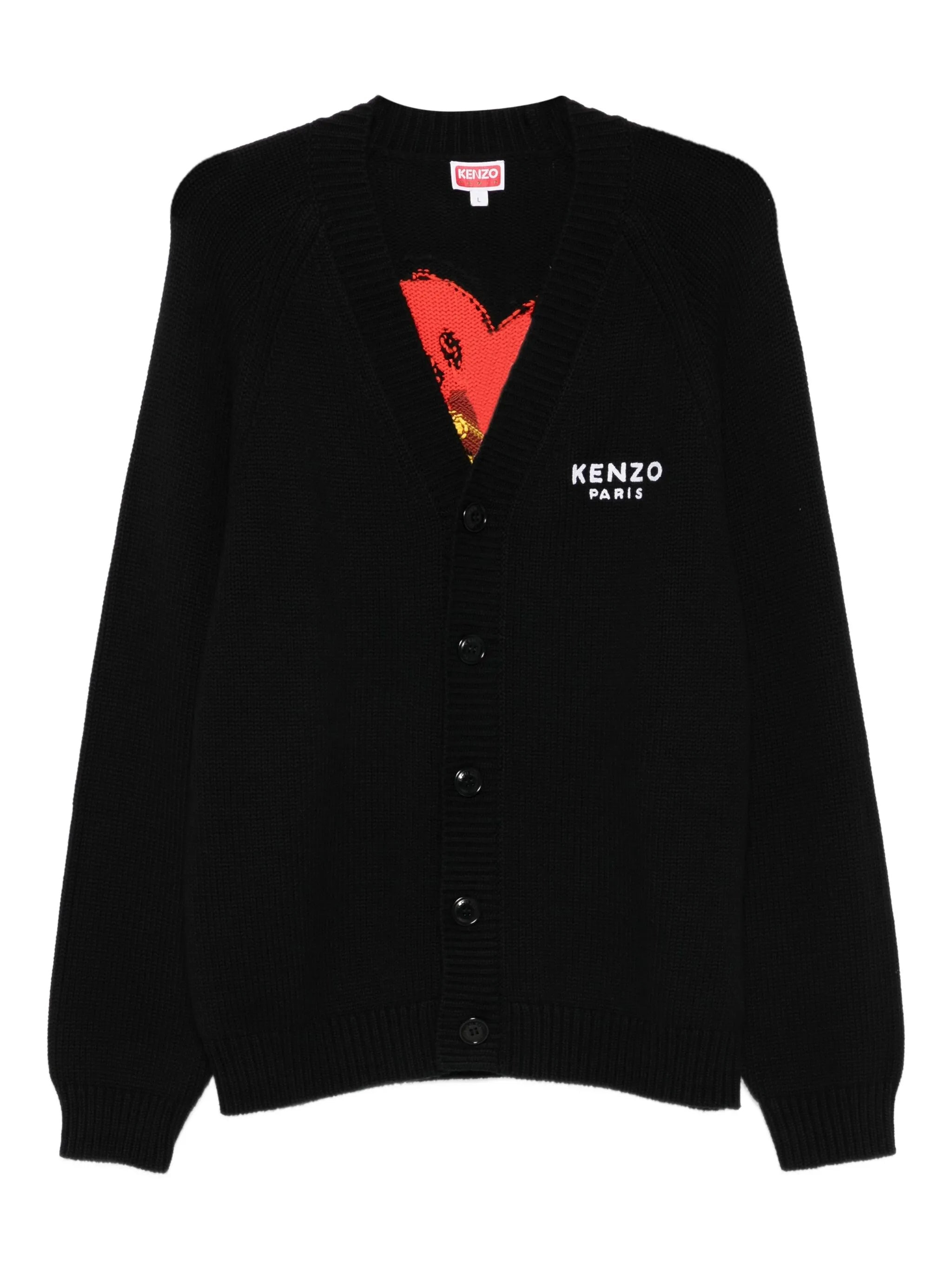 Kenzo Boke-flower Button-up Cardigan - 1