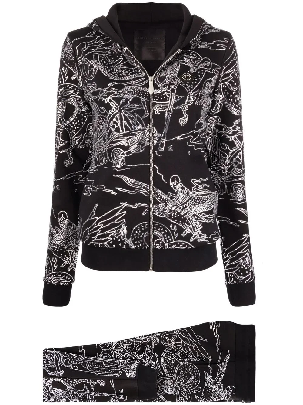 Stones Skeleton tattoo tracksuit - 1