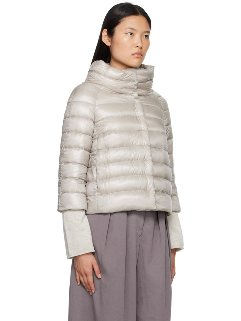 Taupe Sofia Down Jacket 2