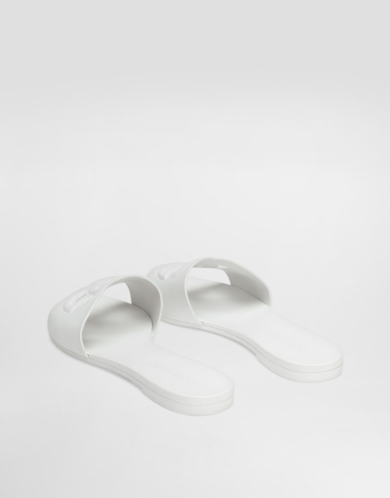 Dolce & Gabbana Rubber beachwear sliders outlook
