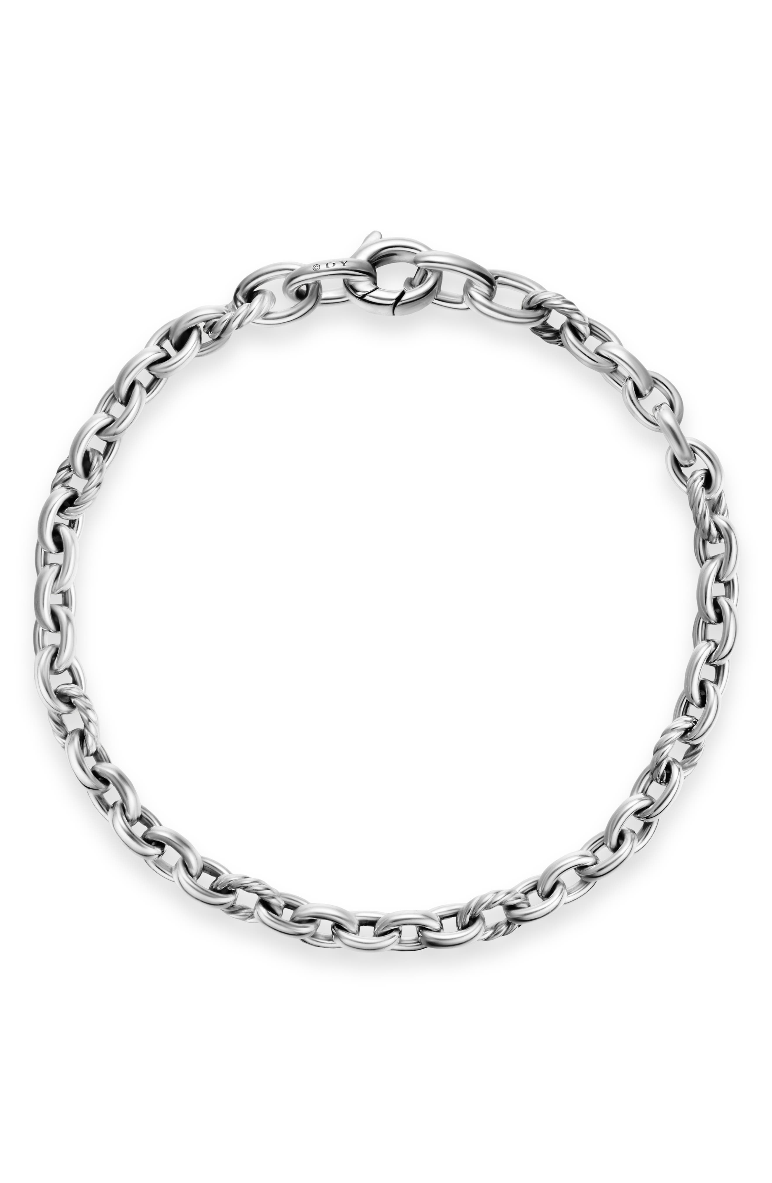 David Yurman Mercer® Petite Chain Bracelet in Sterling Silver, 4.5mm at Nordstrom - 5