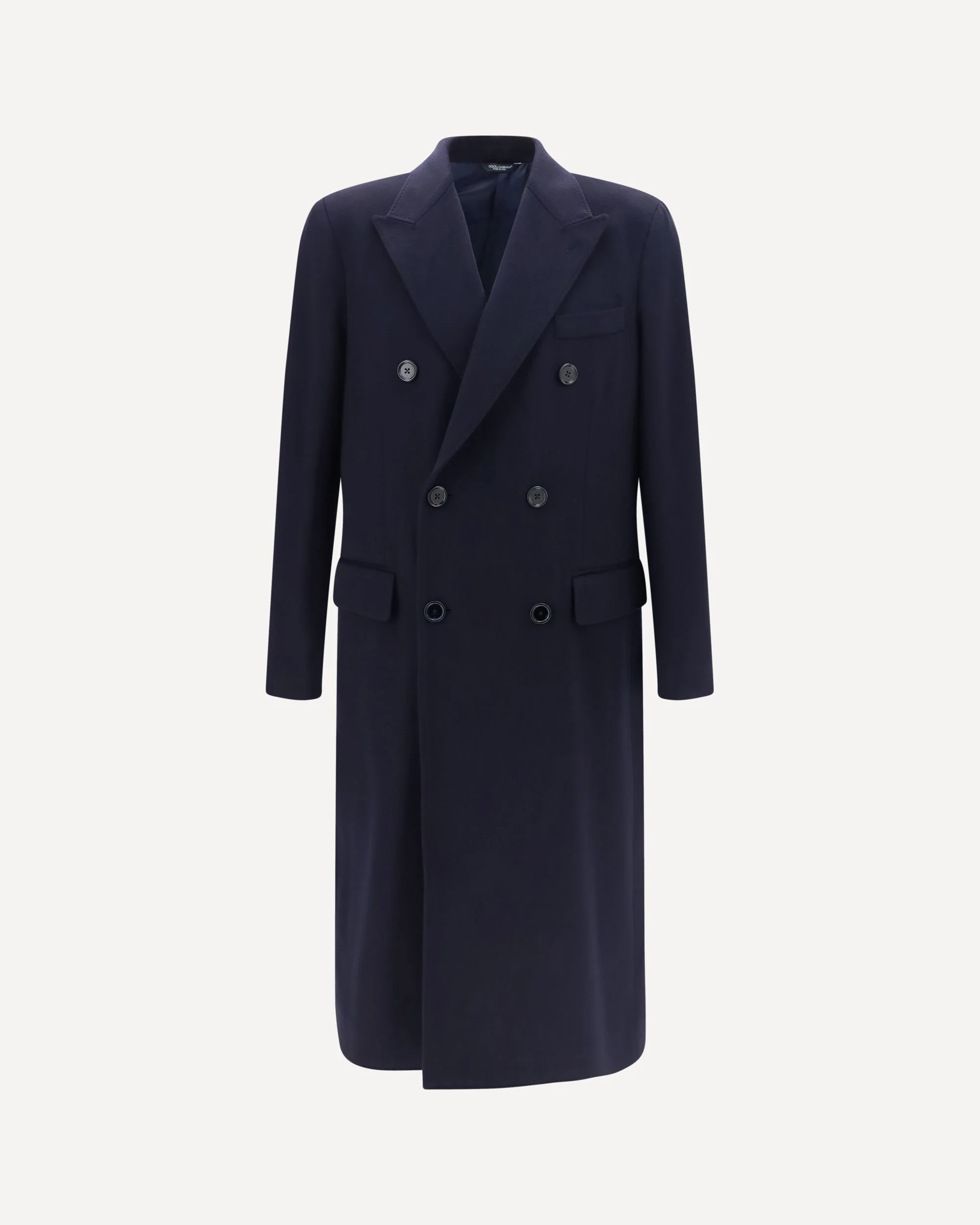 Double-breasted wool Coat - 1