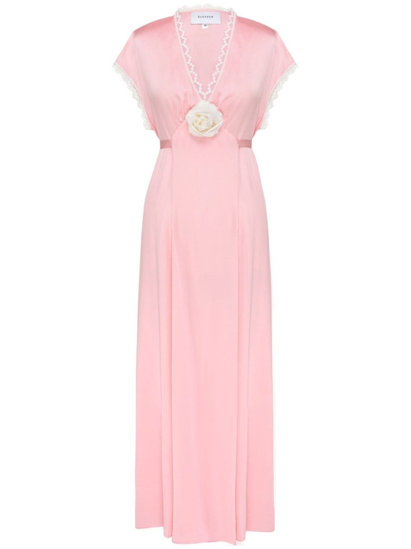 The Genus satin dress 1