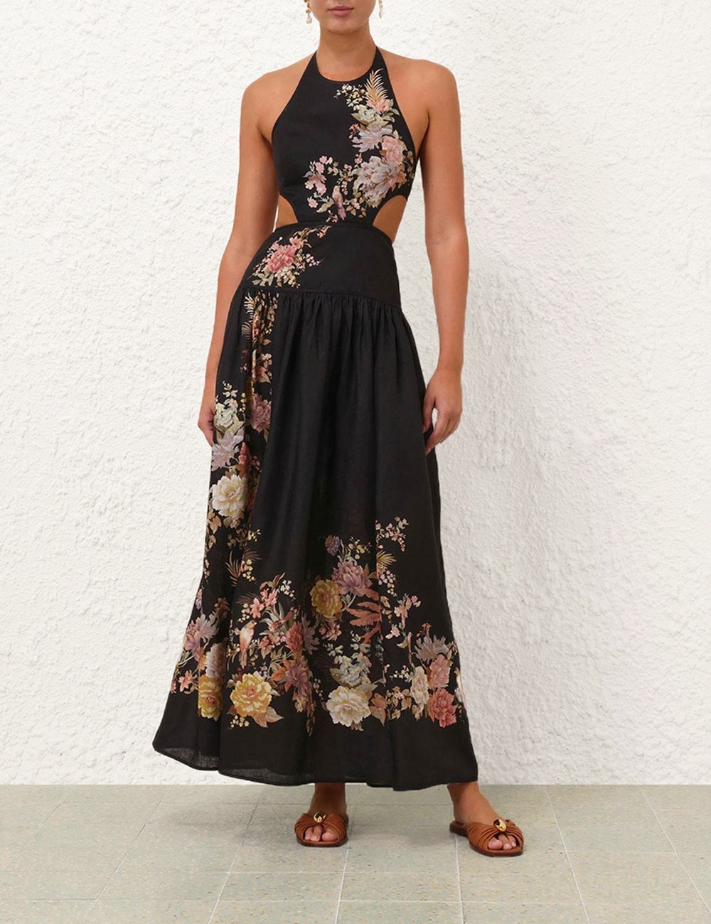 TALLOW HALTER MIDI DRESS - 2