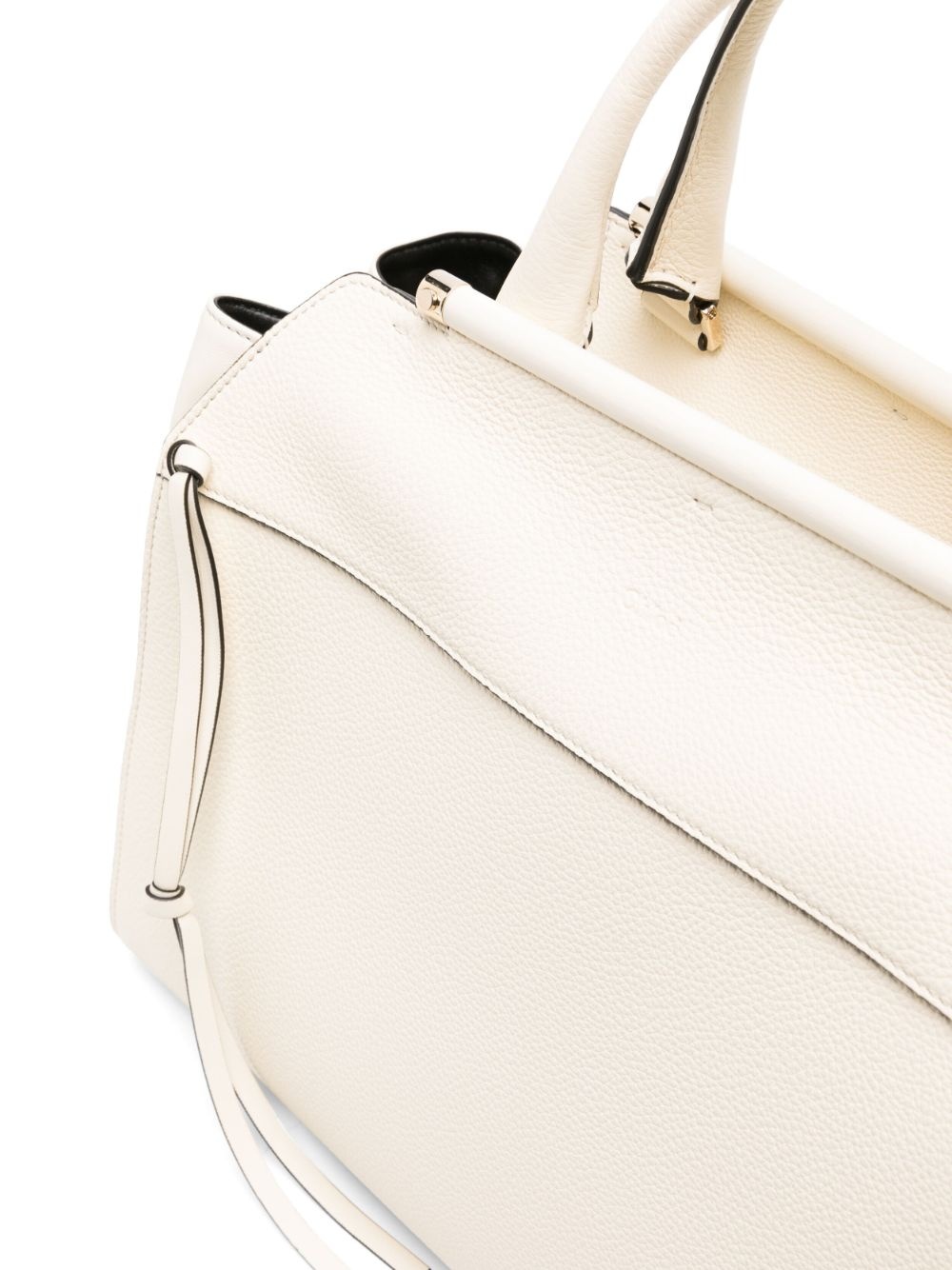 medium Steph leather tote bag - 4
