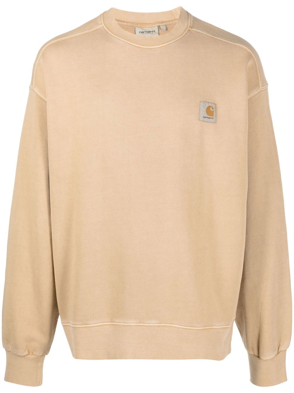 logo patch sweatshirt - 1