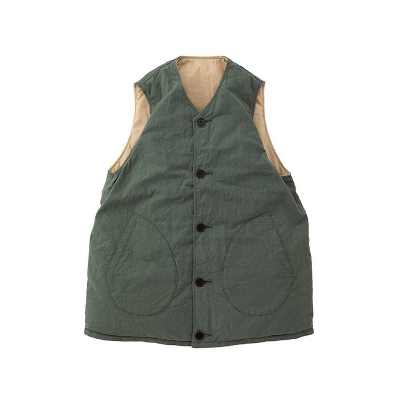 KORA DOWN VEST OLIVE 1