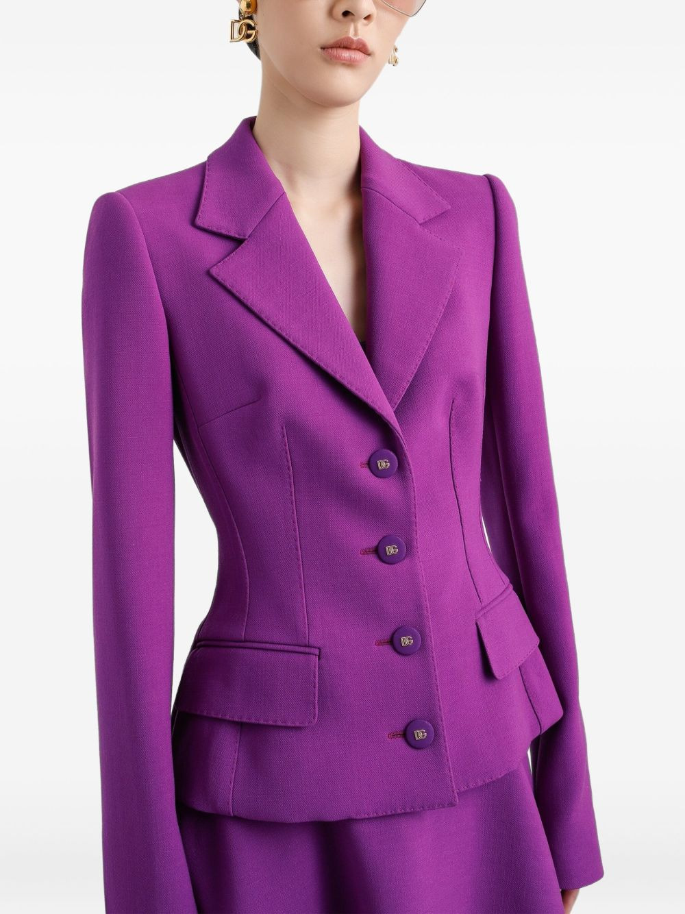 wool blazer - 4