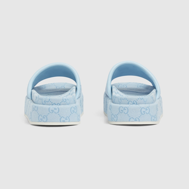 GUCCI Women's GG platform sandal outlook