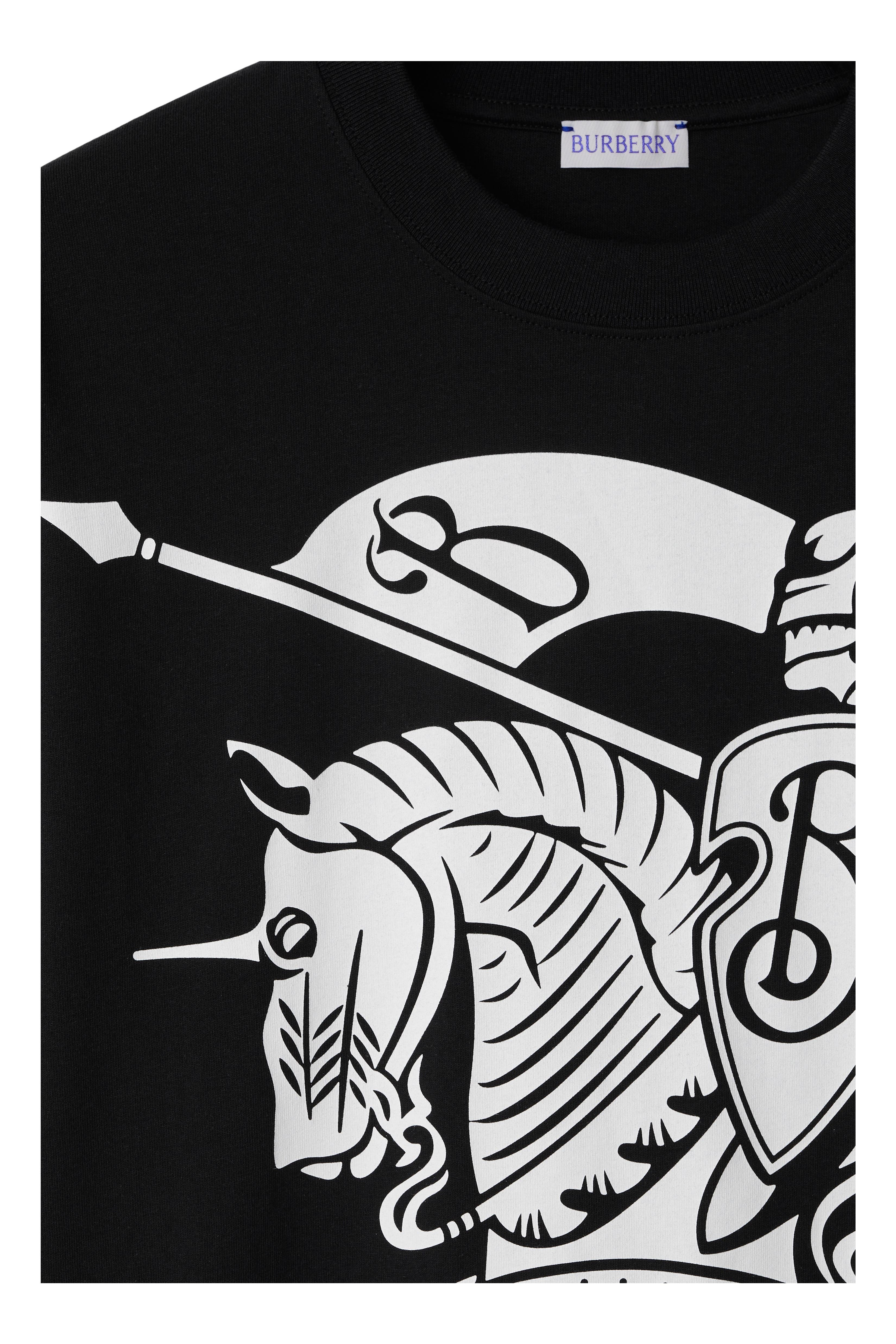burberry EKD Cotton T-shirt in Black at Nordstrom - 6
