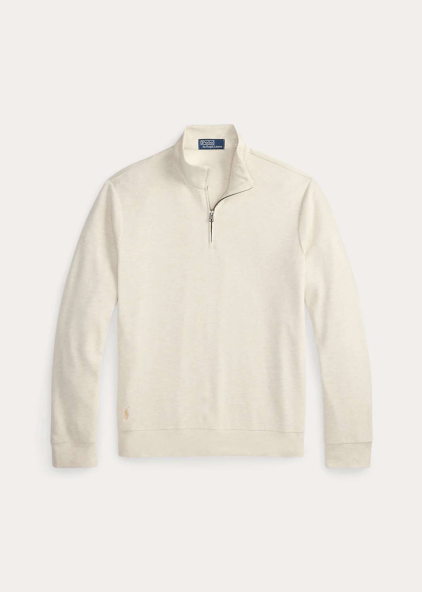 Textured Quarter-Zip Pullover - 1