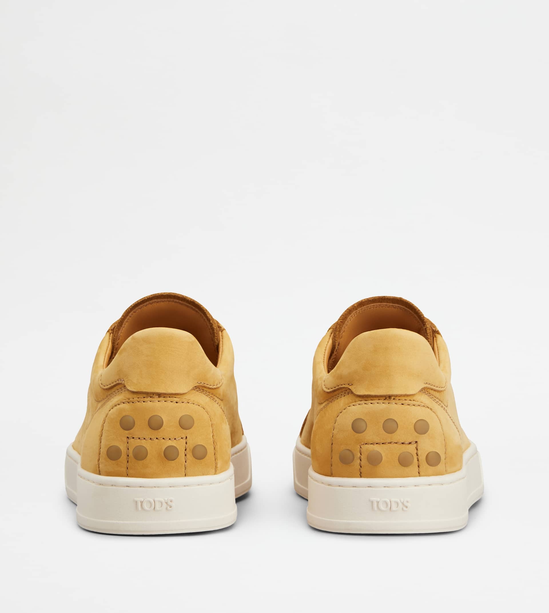SNEAKERS IN NUBUCK - YELLOW - 3