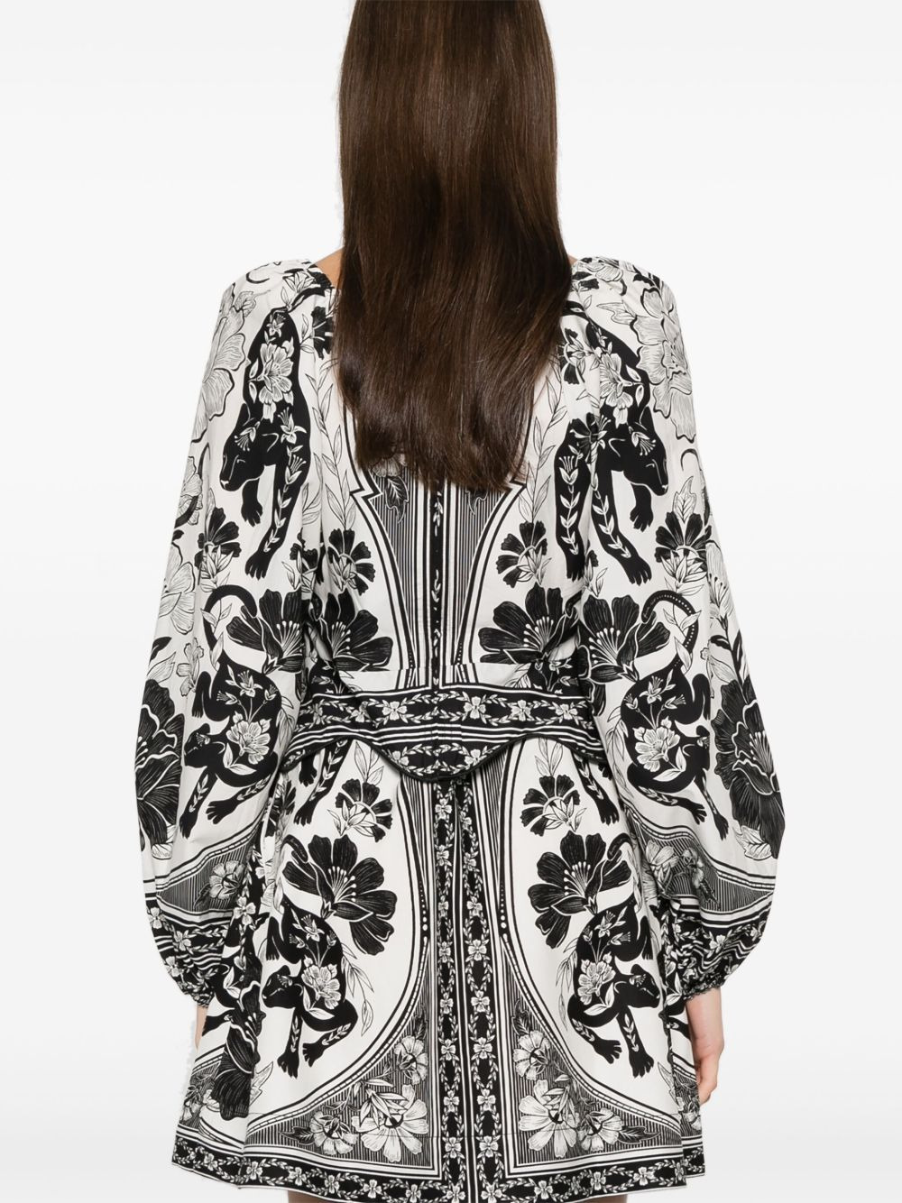 Flower Leopard blouse - 4