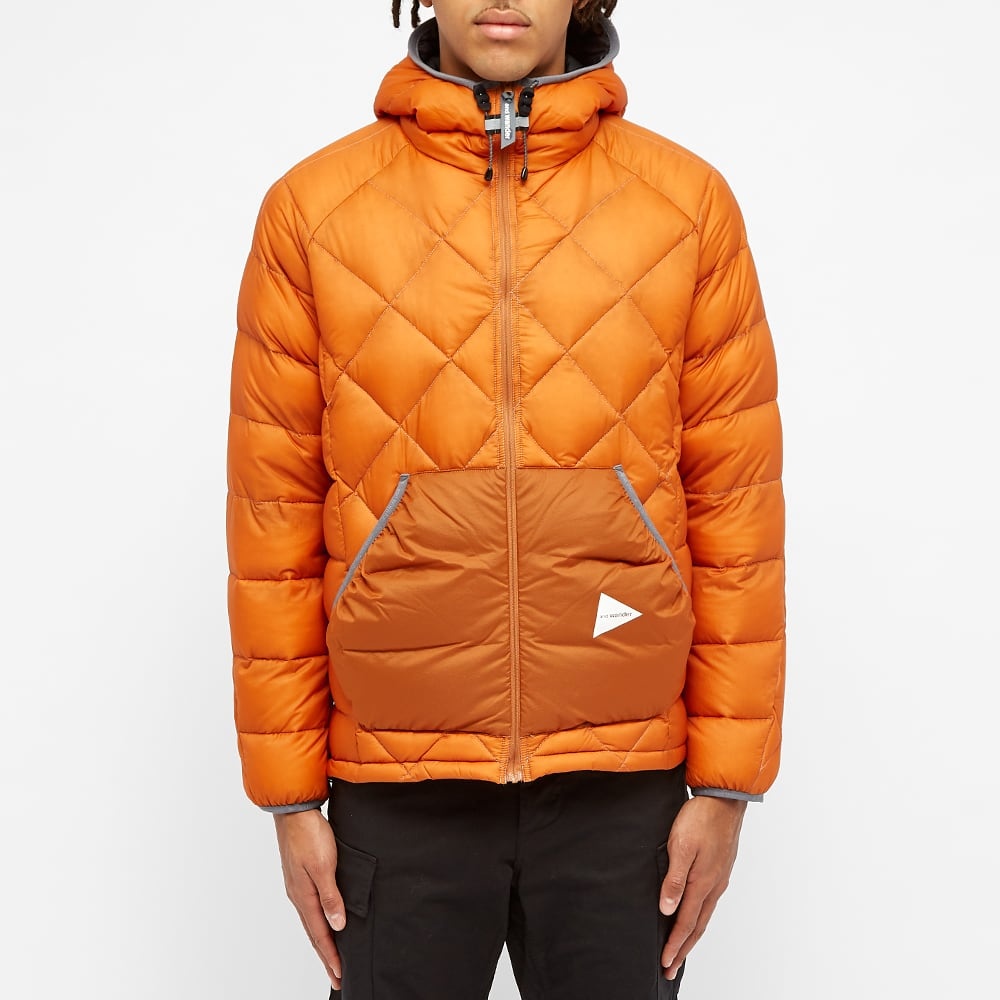 And Wander Diamond Stitch Down Jacket - 4