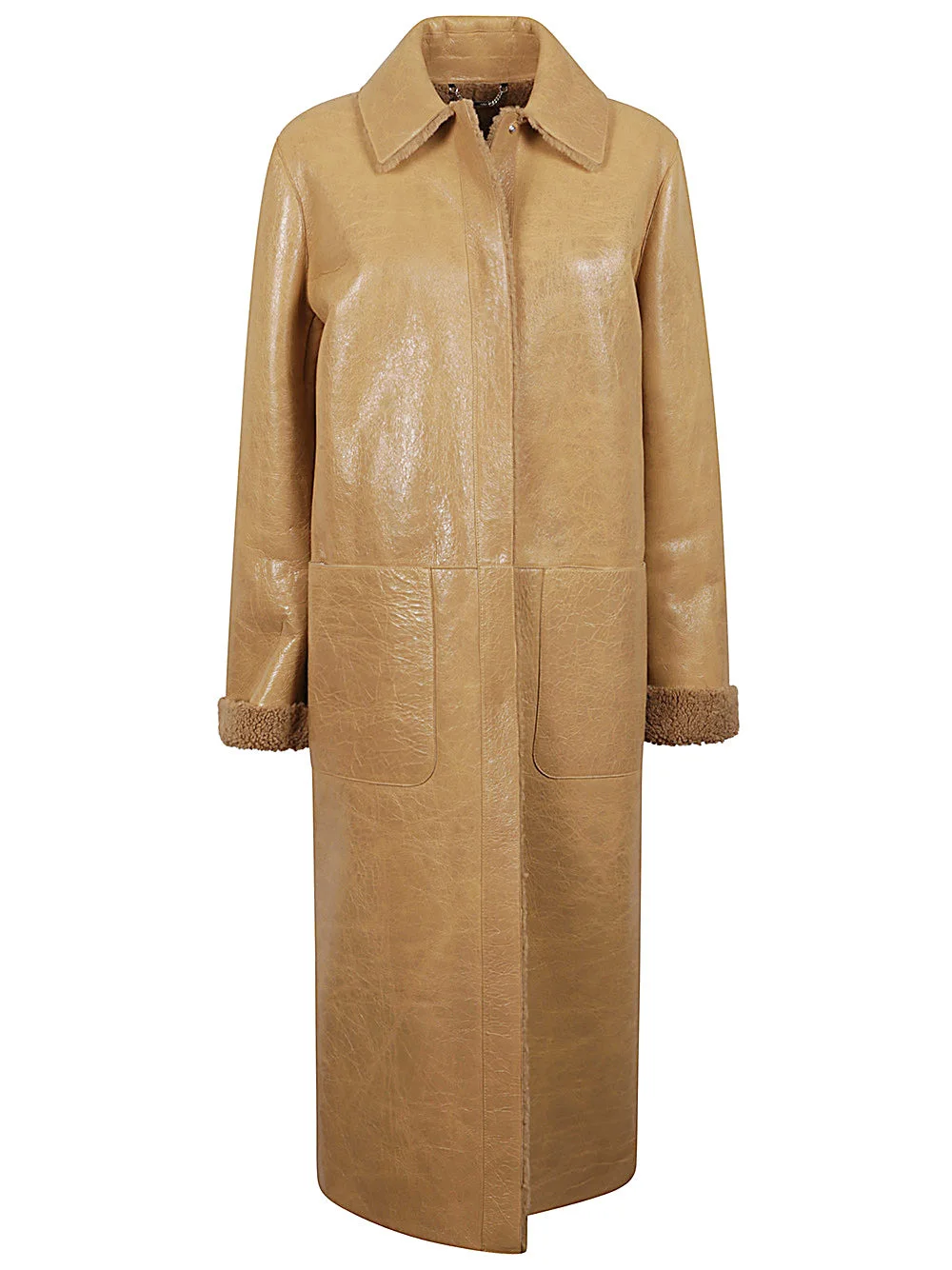 Fendi Women Leather Coat - 1