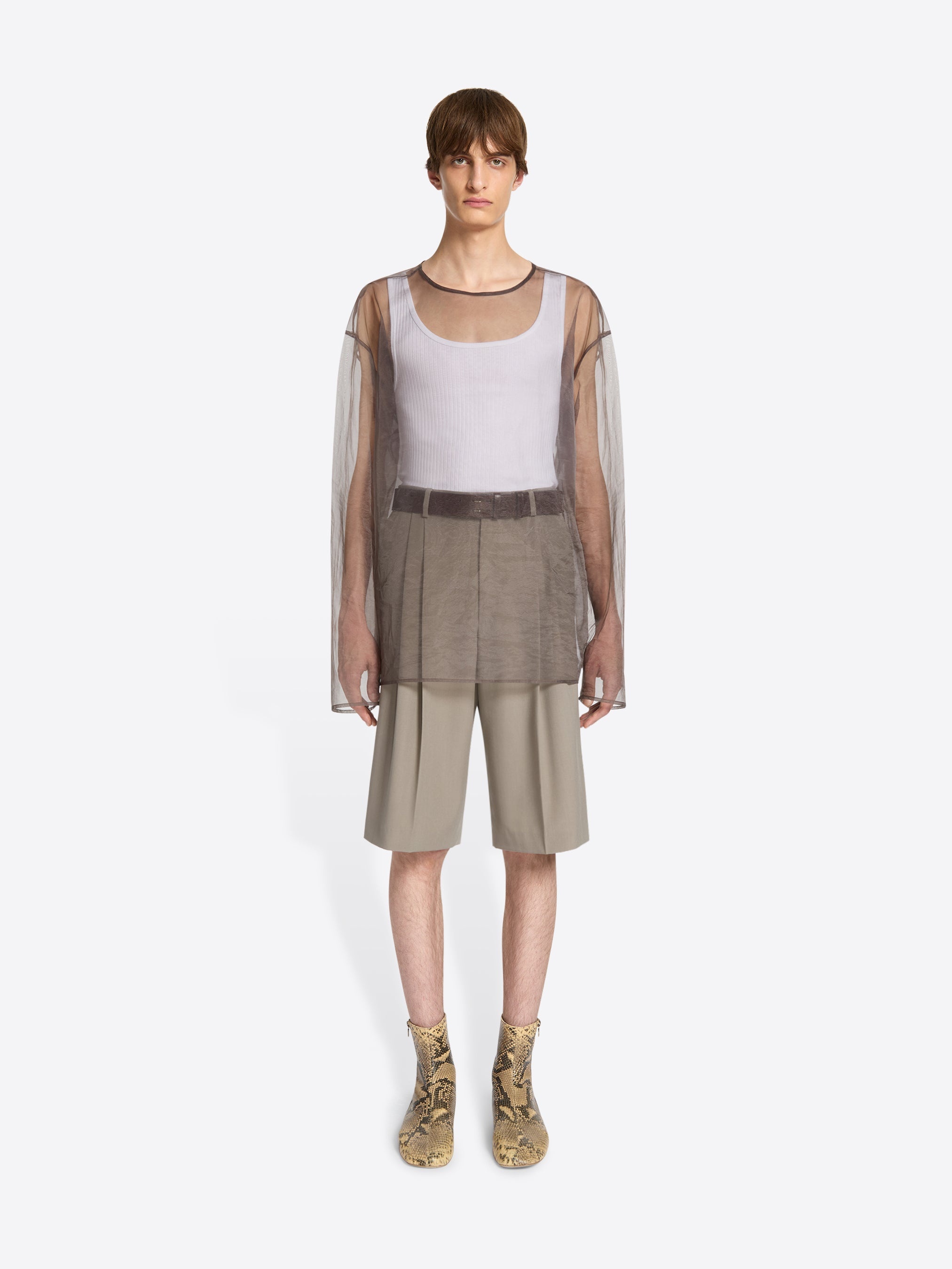 TAILORED WOOL SHORTS - 2