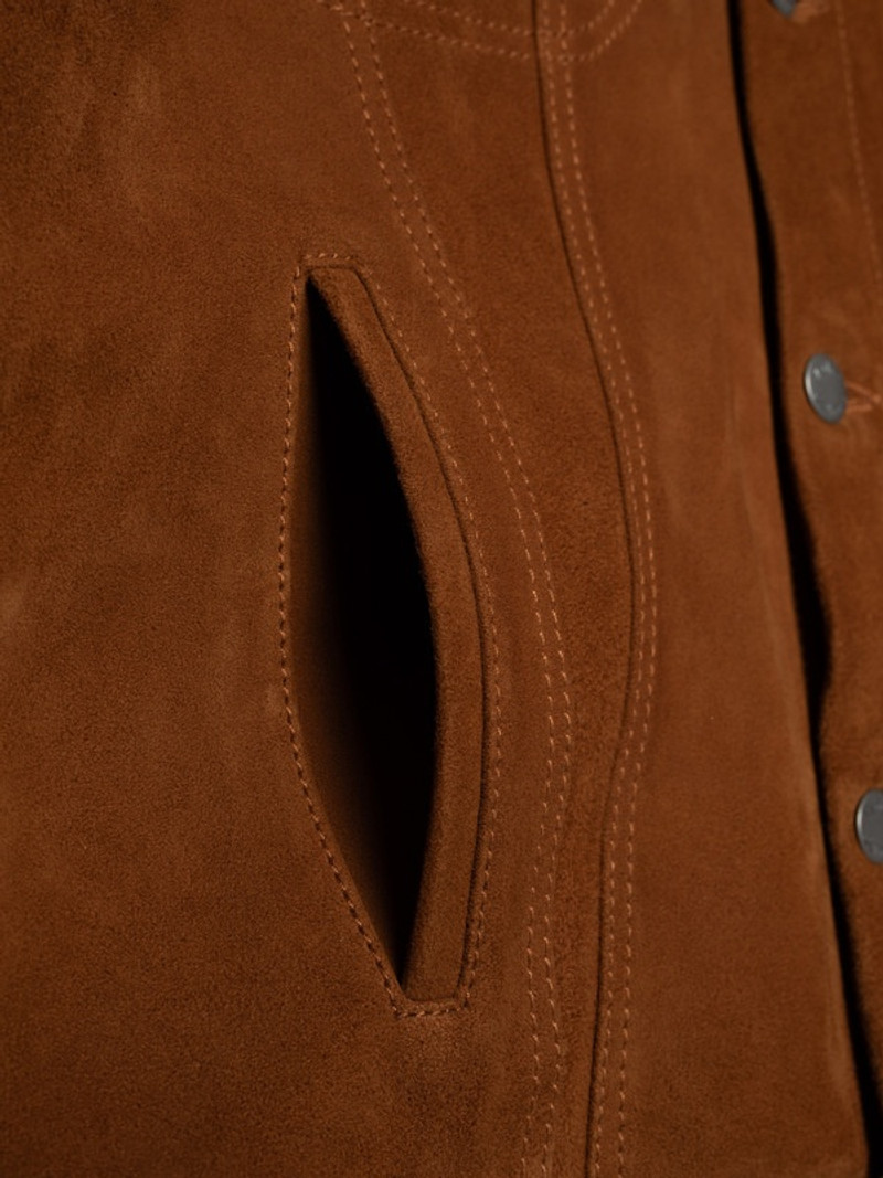 Danny Suede Jacket Tobacco 6