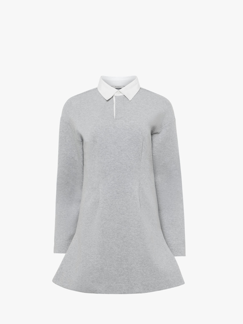 LONG SLEEVE POLO DRESS - 1