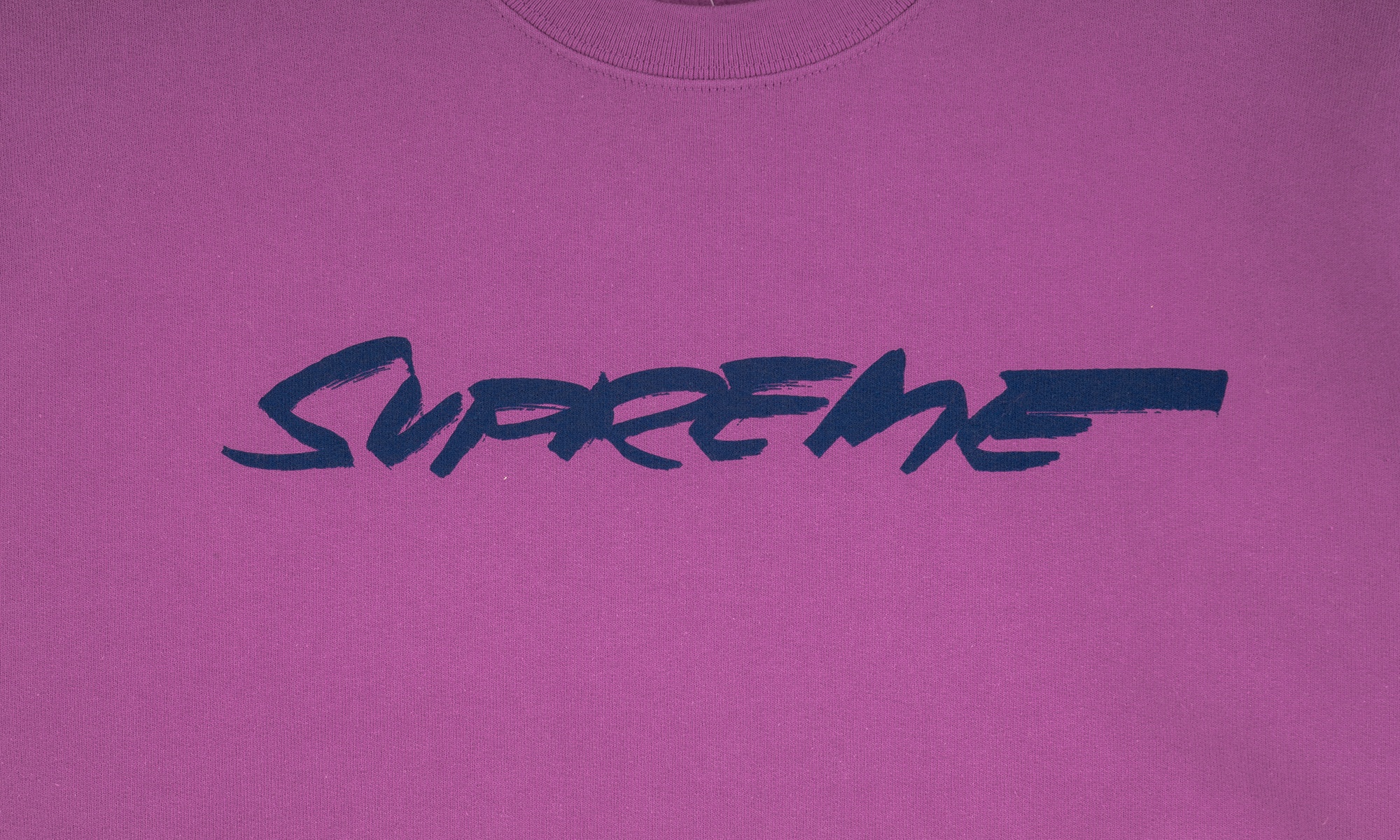 Purple Supreme Futura Logo Crewneck Supreme Futura Logo Crewneck