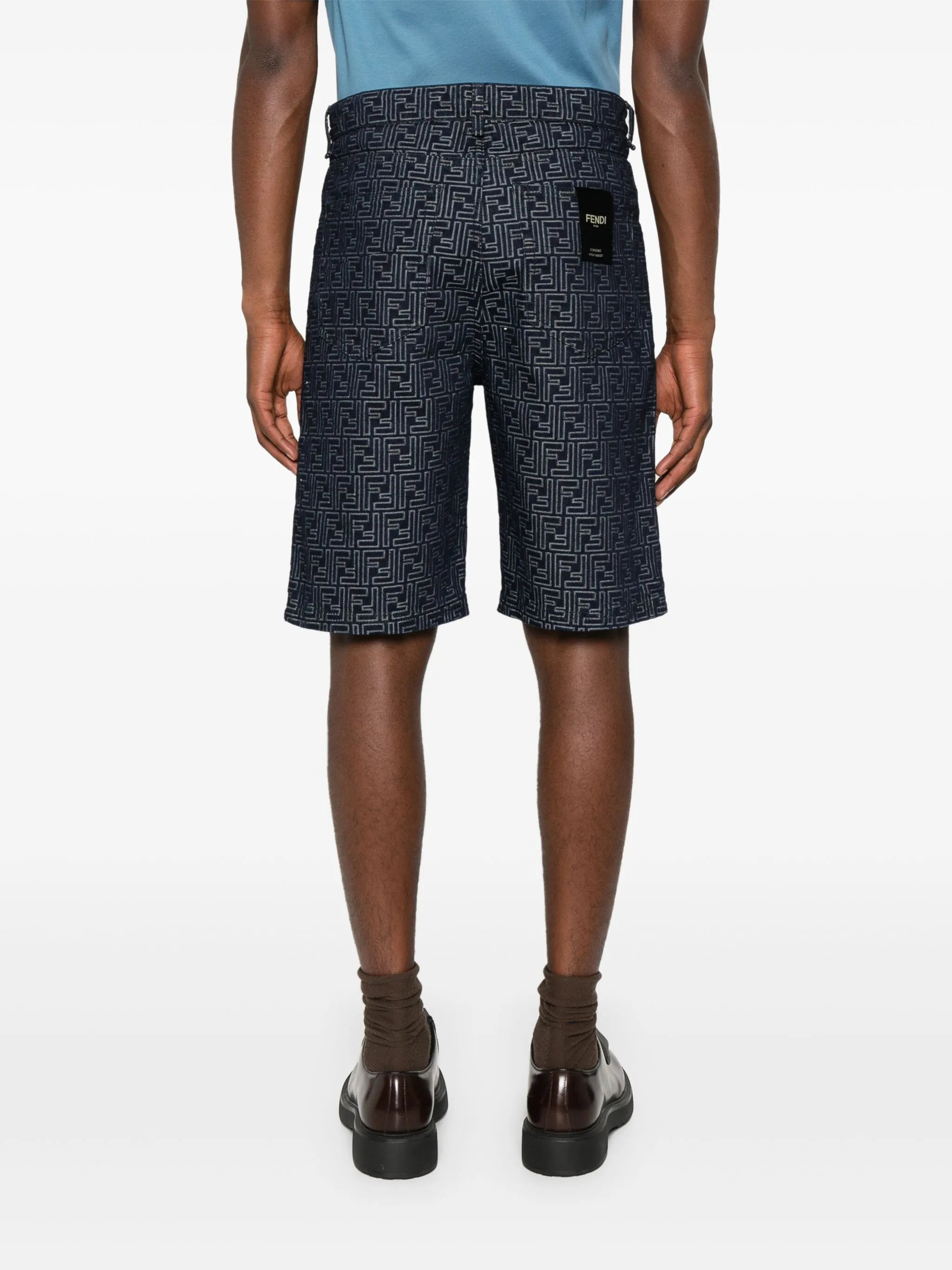 embroidered bermuda shorts - 4