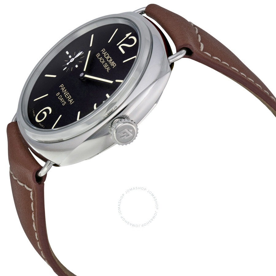 Panerai Radiomir Black Dial Brown Leather Men's Watch PAM00609 - 2