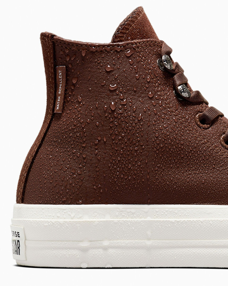 Chuck Taylor All Star Lift Platform Water Repellent Leather 8