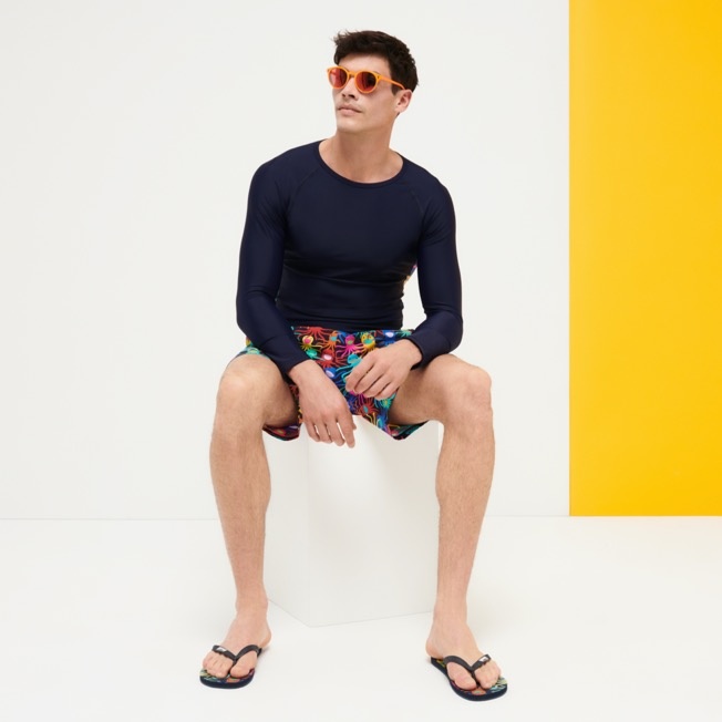 Long Sleeves Men Rashguard Multicolore Medusa - 8