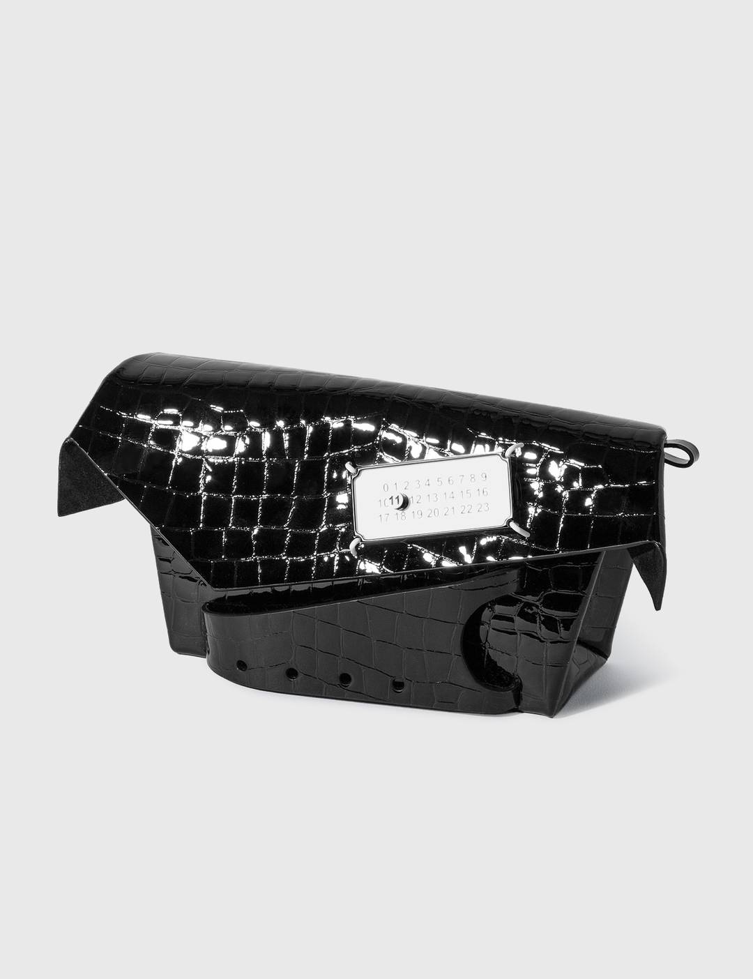 Snatched Small Bag In Embossed Croc - 1