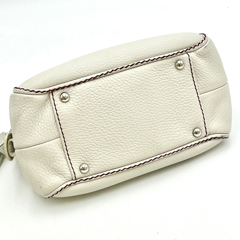 Chanel No. 8 Ivory Bowling Tassel Tote Bag - 10