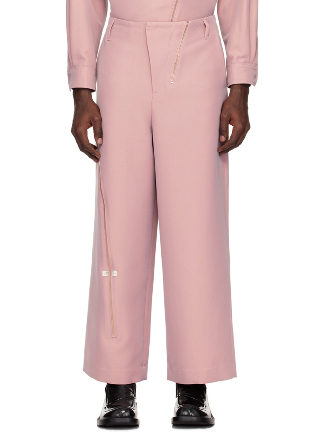 Pink Fraven Trousers - 1