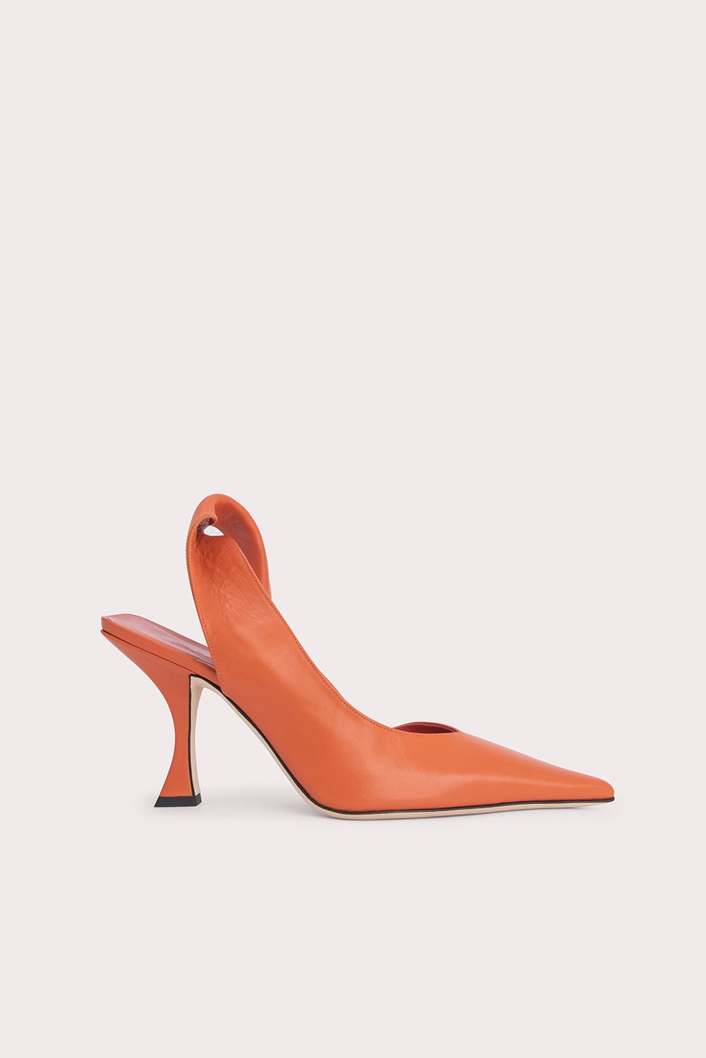 YASHA BURNT ORANGE NAPPA LEATHER - 1