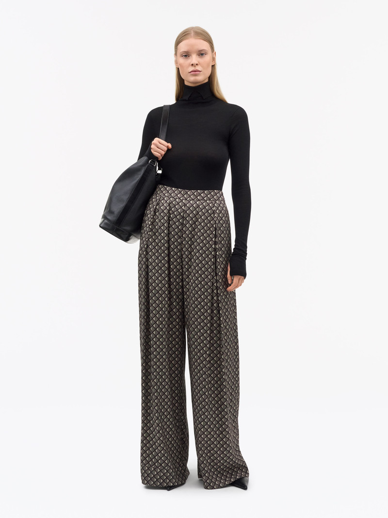 TIGER OF SWEDEN Cora Printed Draped Trousers outlook