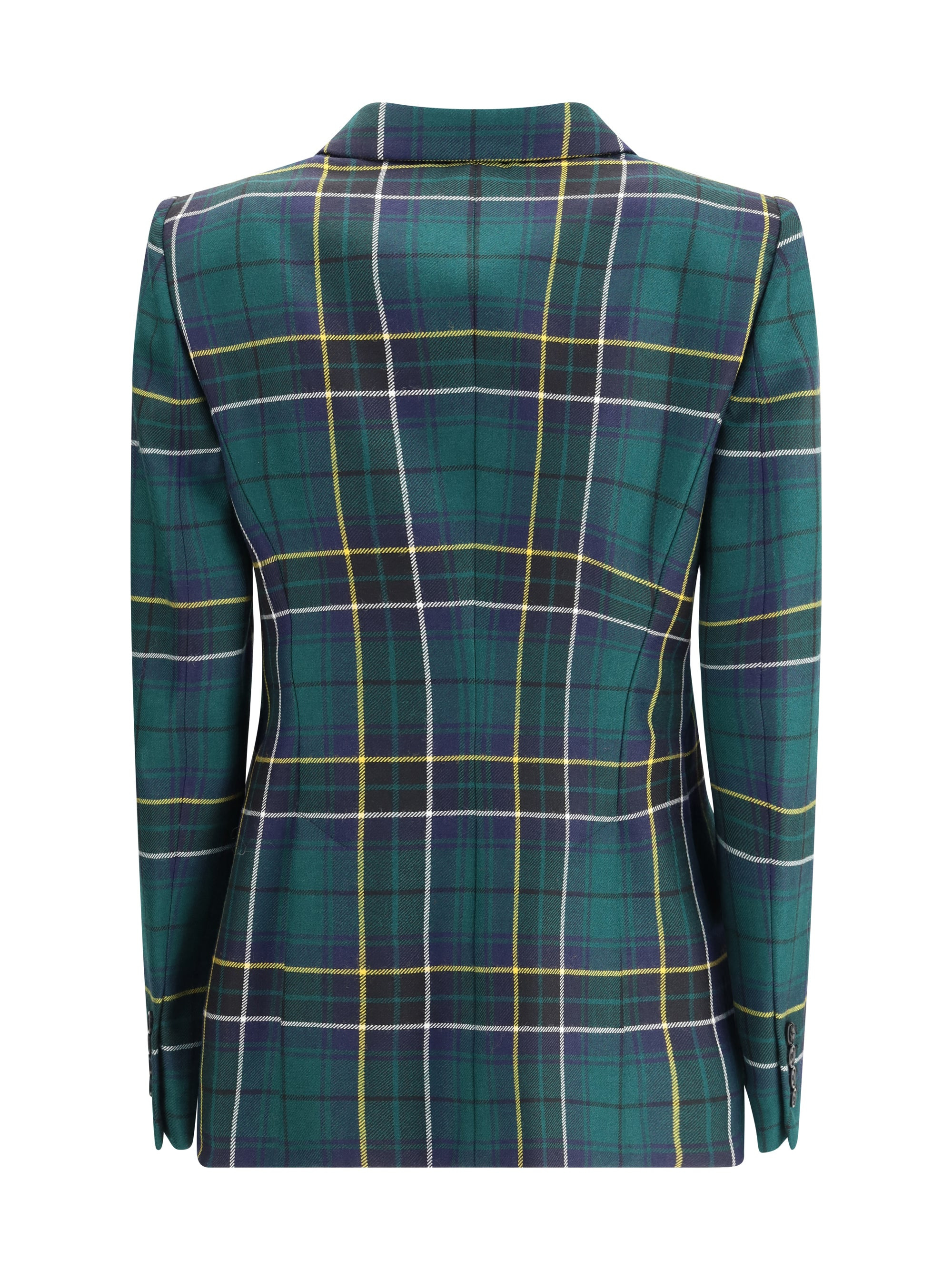 Alexander Mcqueen Women Check Patterned Blazer - 2