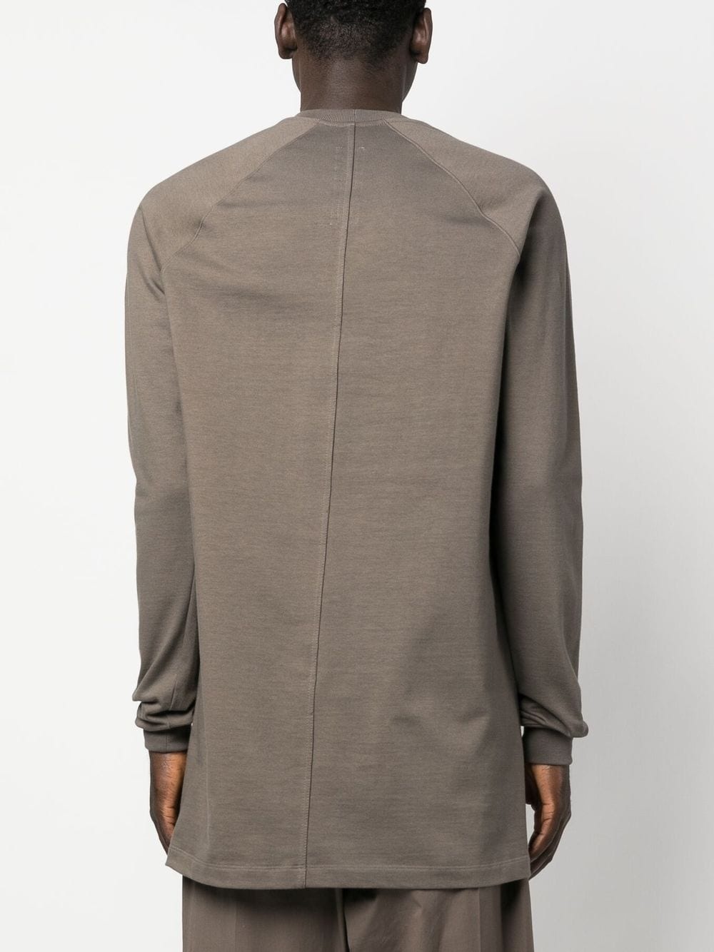 long-sleeve cotton sweatshirt - 4