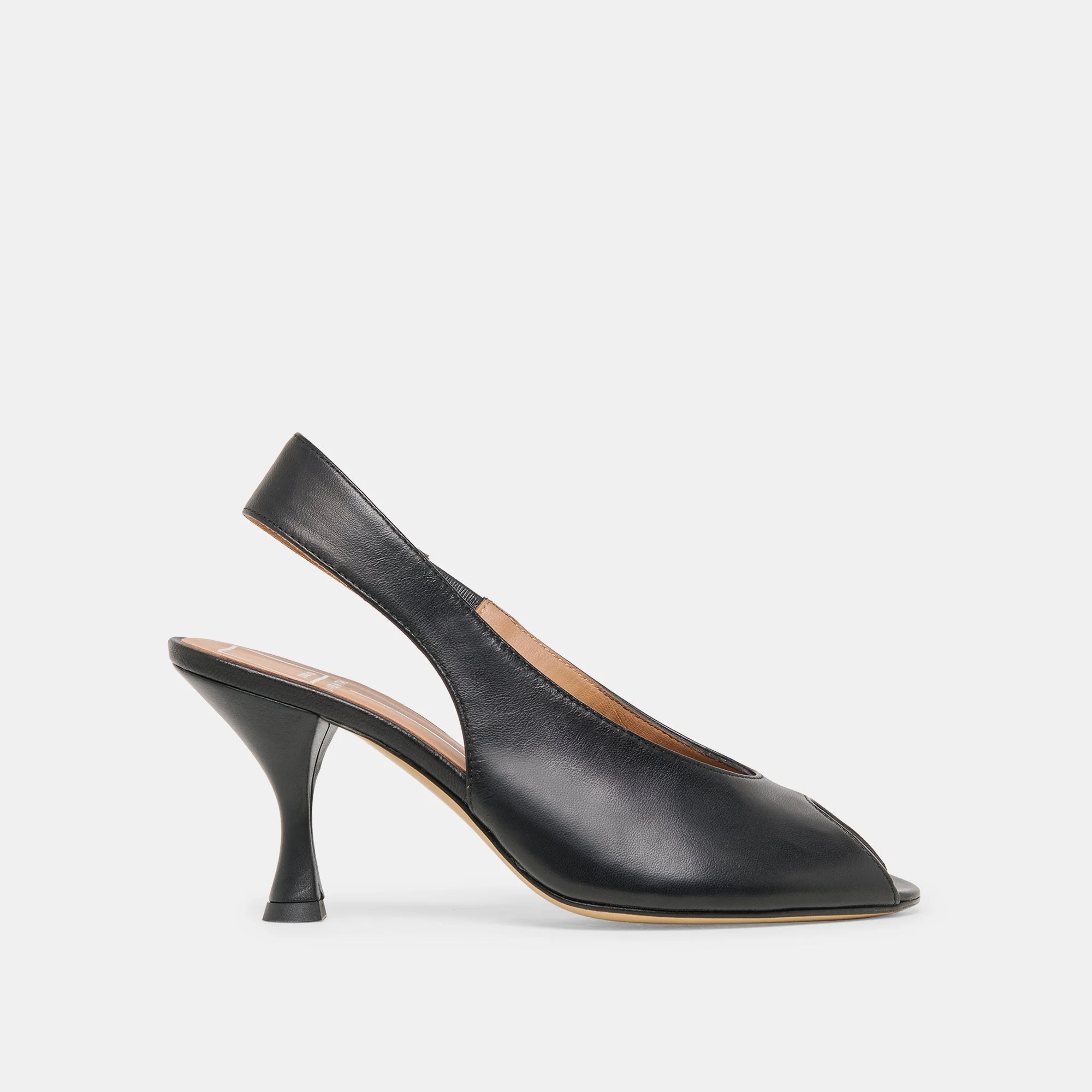 MADOW HEELS BLACK LEATHER - 1