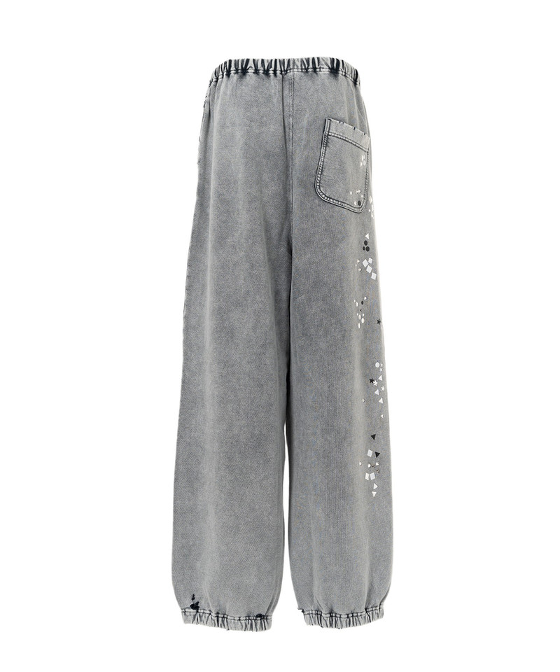 Embellished Bleached Sweat Pants 24