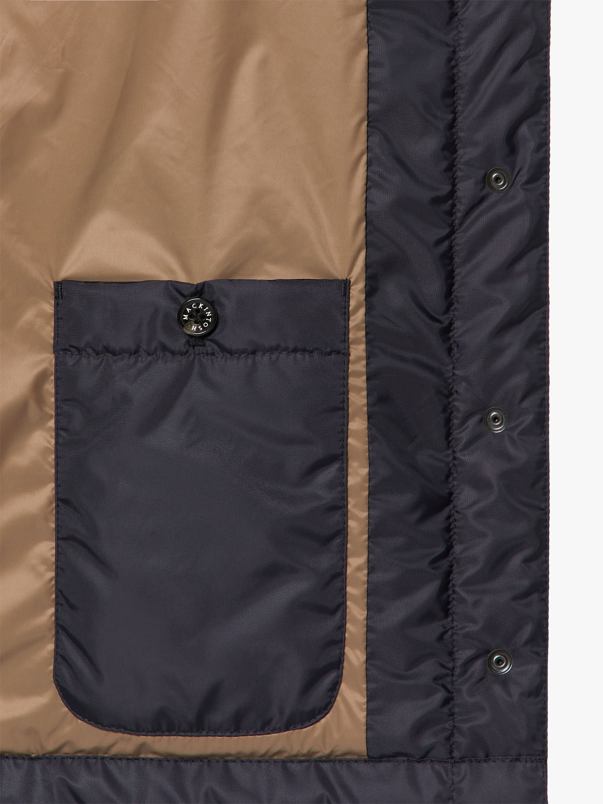 ANNABEL NAVY NYLON LINER VEST | LQV-005 - 6