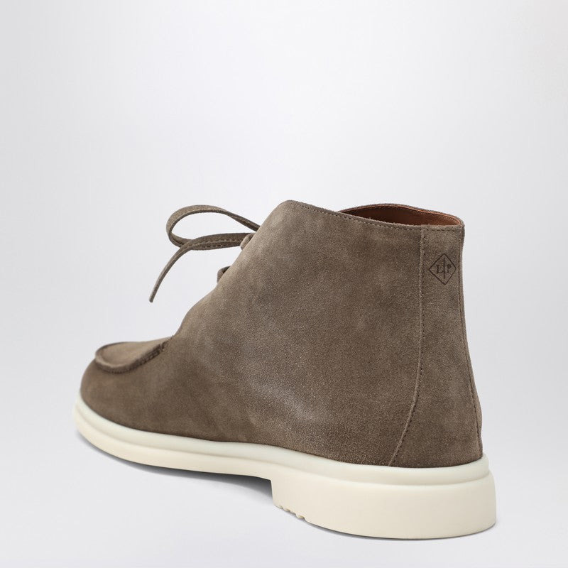 Loro Piana Walk And Walk Ankle Boots In Dove Grey Men - 2