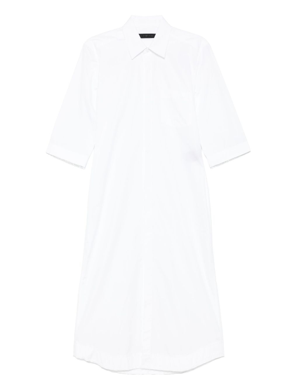 cotton midi dress - 1