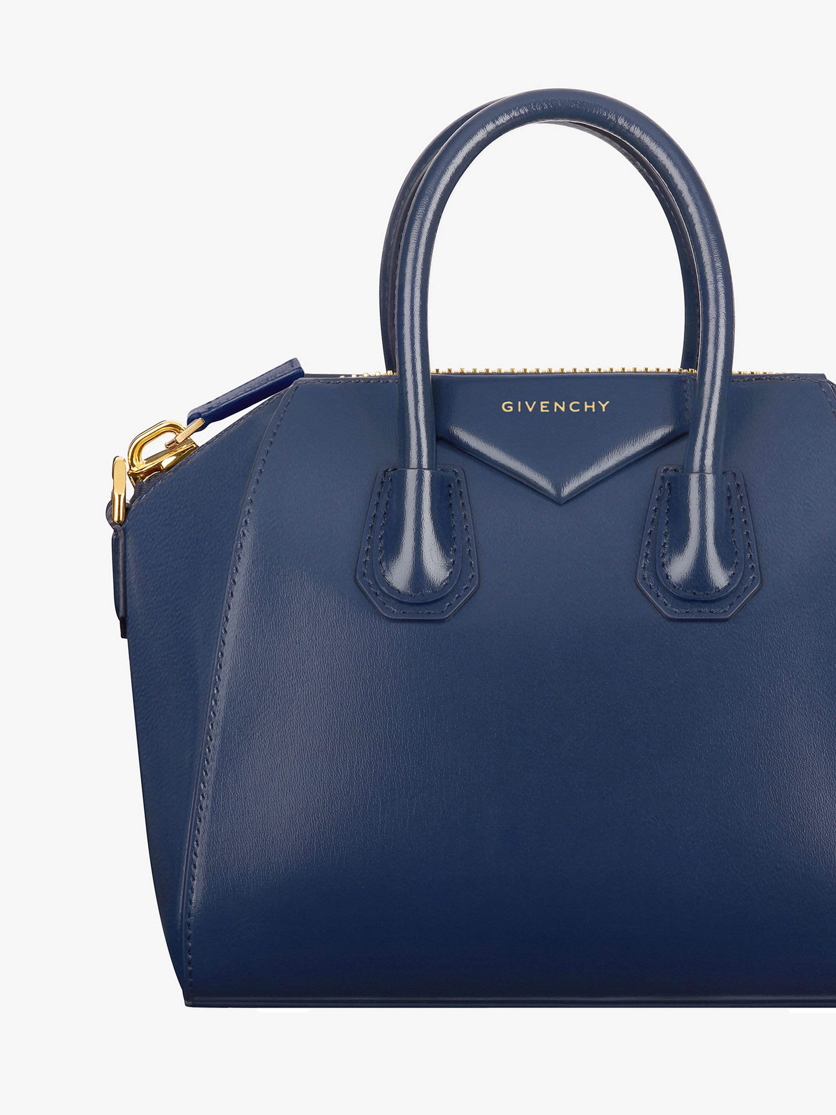 SMALL ANTIGONA BAG IN BOX LEATHER - 6