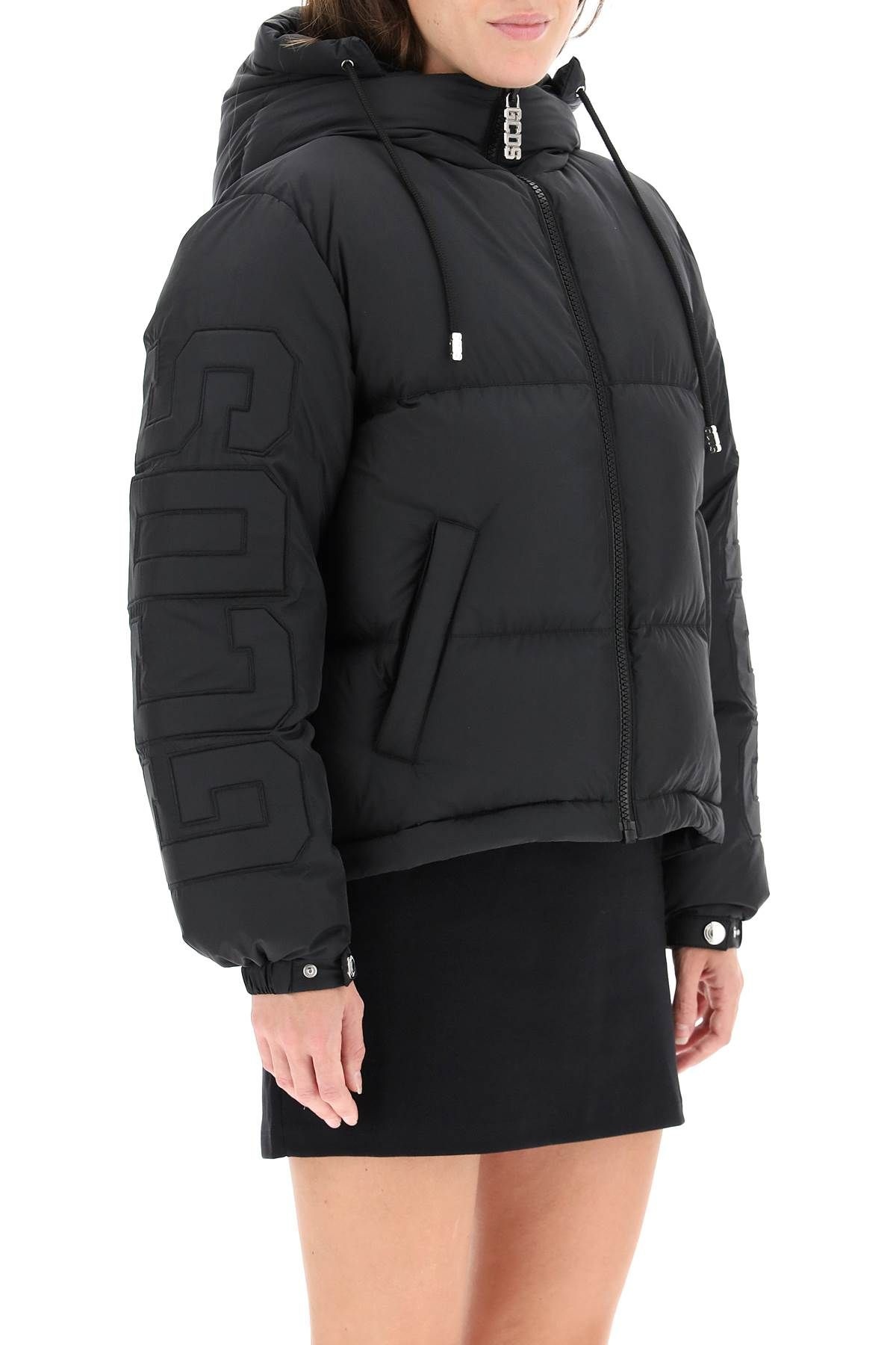 SHORT DOWN JACKET MAXI LOGO - 3