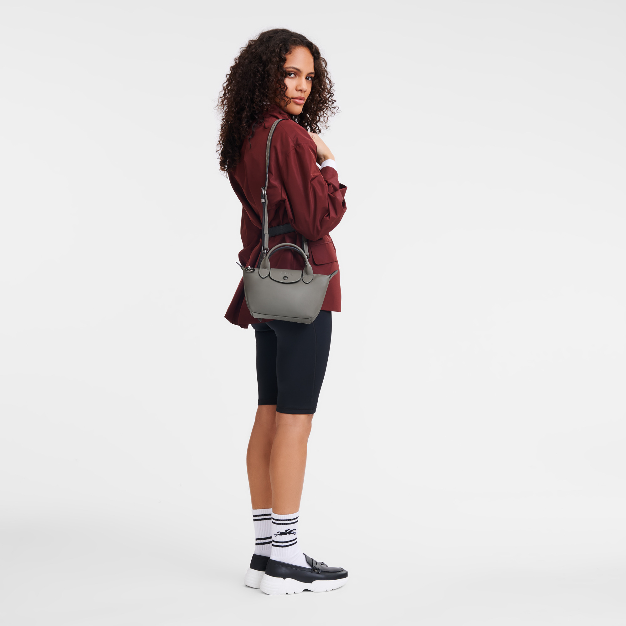 Le Pliage Xtra XS Handbag Turtledove - Leather - 2