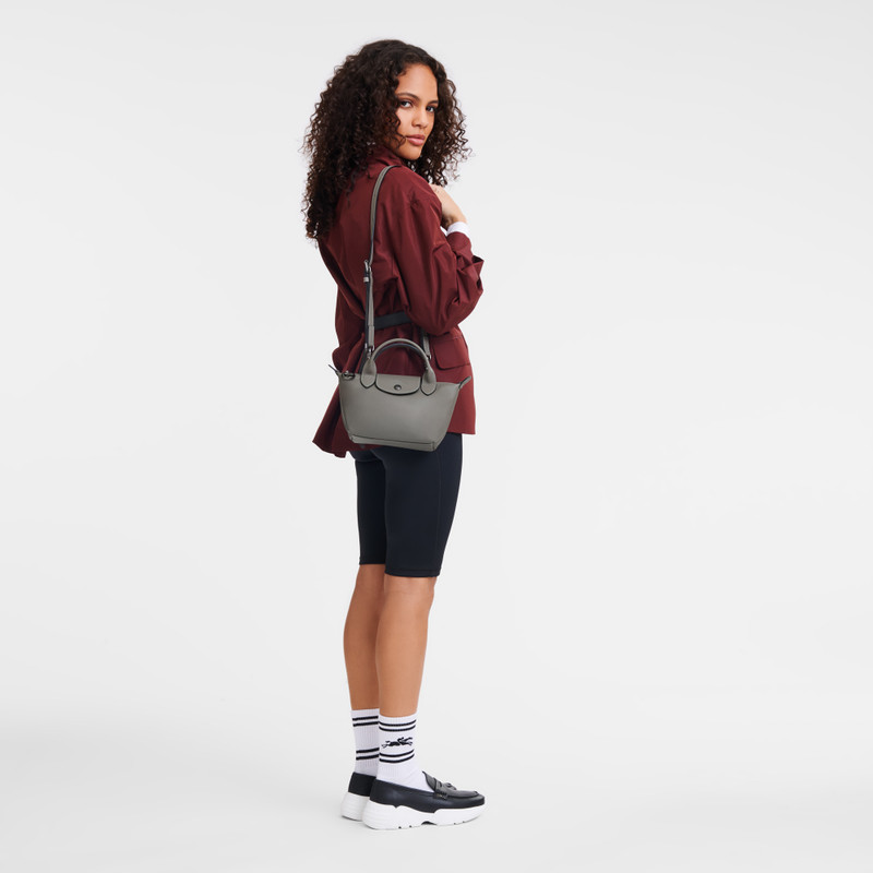 Longchamp Le Pliage Xtra XS Handbag Turtledove - Leather outlook