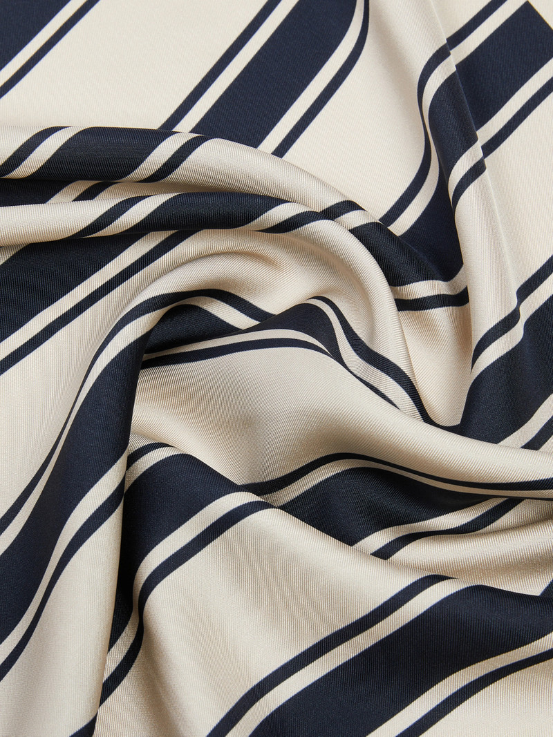 AFA Printed silk foulard - ULTRAMARINE 3