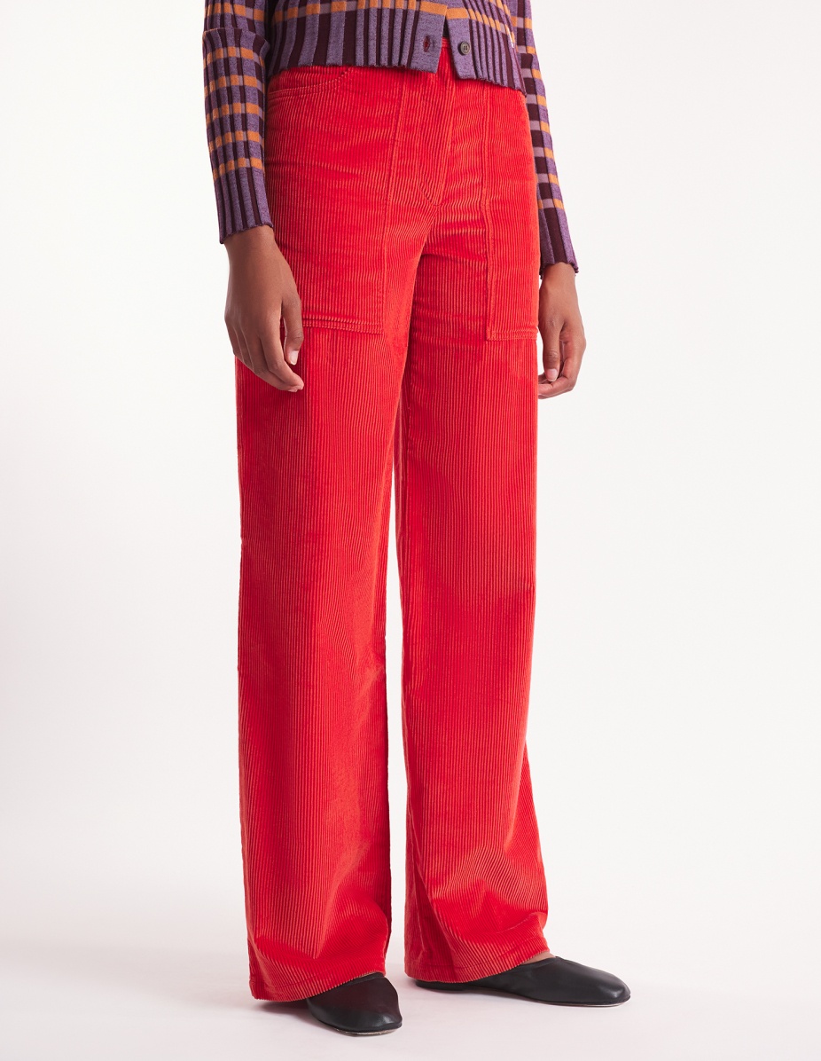 PATCH POCKETS PANTS - 3