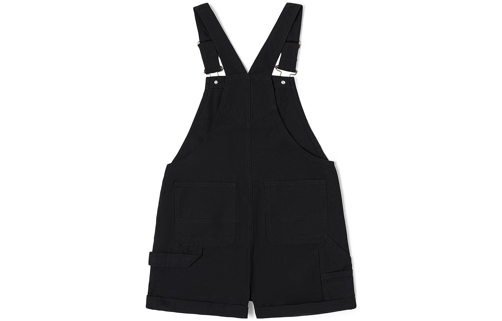 (WMNS) Vans Ground Work Shortall 'Black' VN0A5LMWBLK - 2