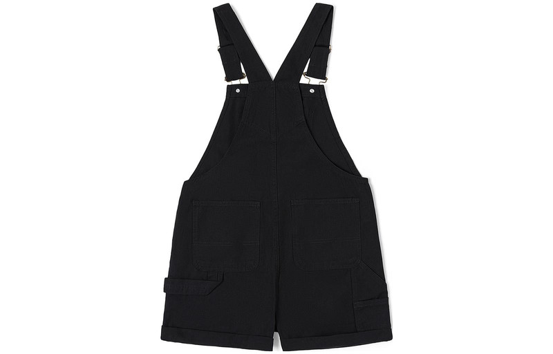 Vans (WMNS) Vans Ground Work Shortall 'Black' VN0A5LMWBLK outlook