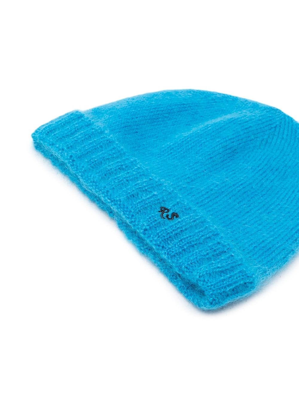 embroidered-logo beanie - 2