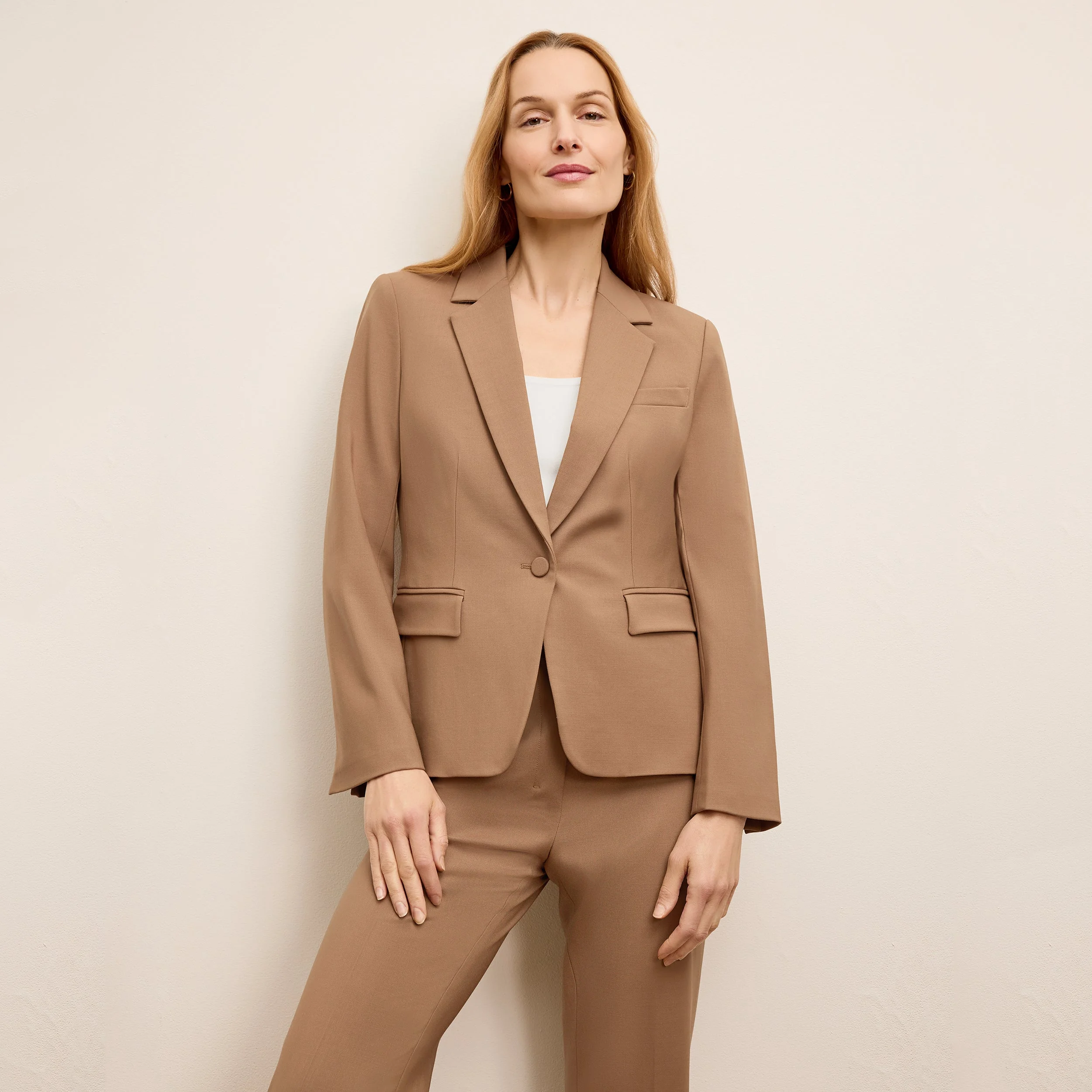 Yasmine Timeless Blazer - Italian Wool Twill - 1