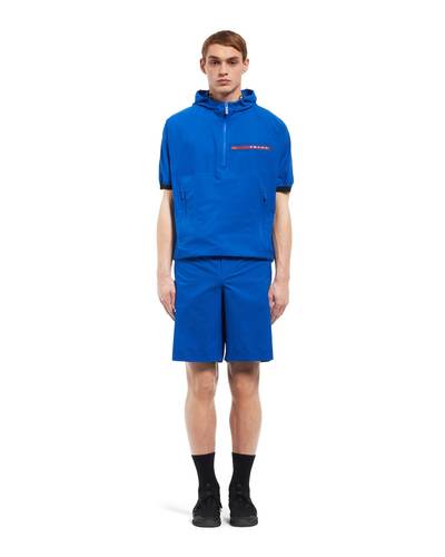 Prada Light Bi-Stretch short-sleeved jacket outlook